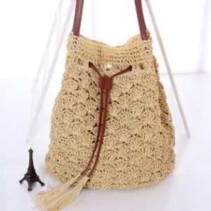 Fringe shoulder bag